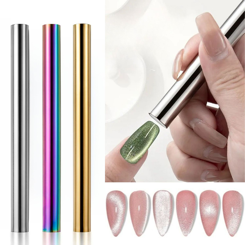 เจลทาเล็บแบบตาแมว 1 ชิ้น พร้อม - Nail Art Eye Cat บทวิจารณ์และราคา