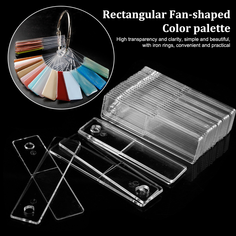 แผ่นตัวอย่างสีเล็บปลอมสำหรับทำ - Nail Art Viral บทวิจารณ์และราคา