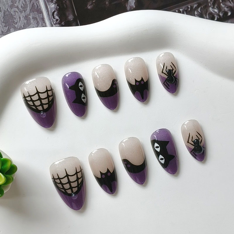 10 ชิ้น เล็บปลอมสำหรับผู้หญิง  - Nail Art Eye Cat บทวิจารณ์และราคา