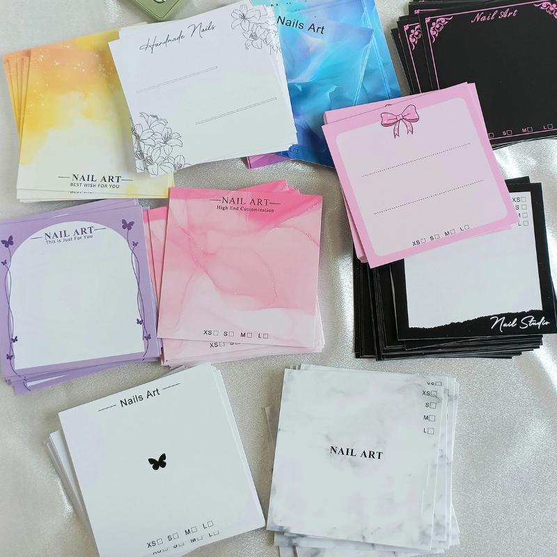 ● การ์ดโชว์ลายผีเสื้อสำหรับติด - Nail Art Viral บทวิจารณ์และราคา