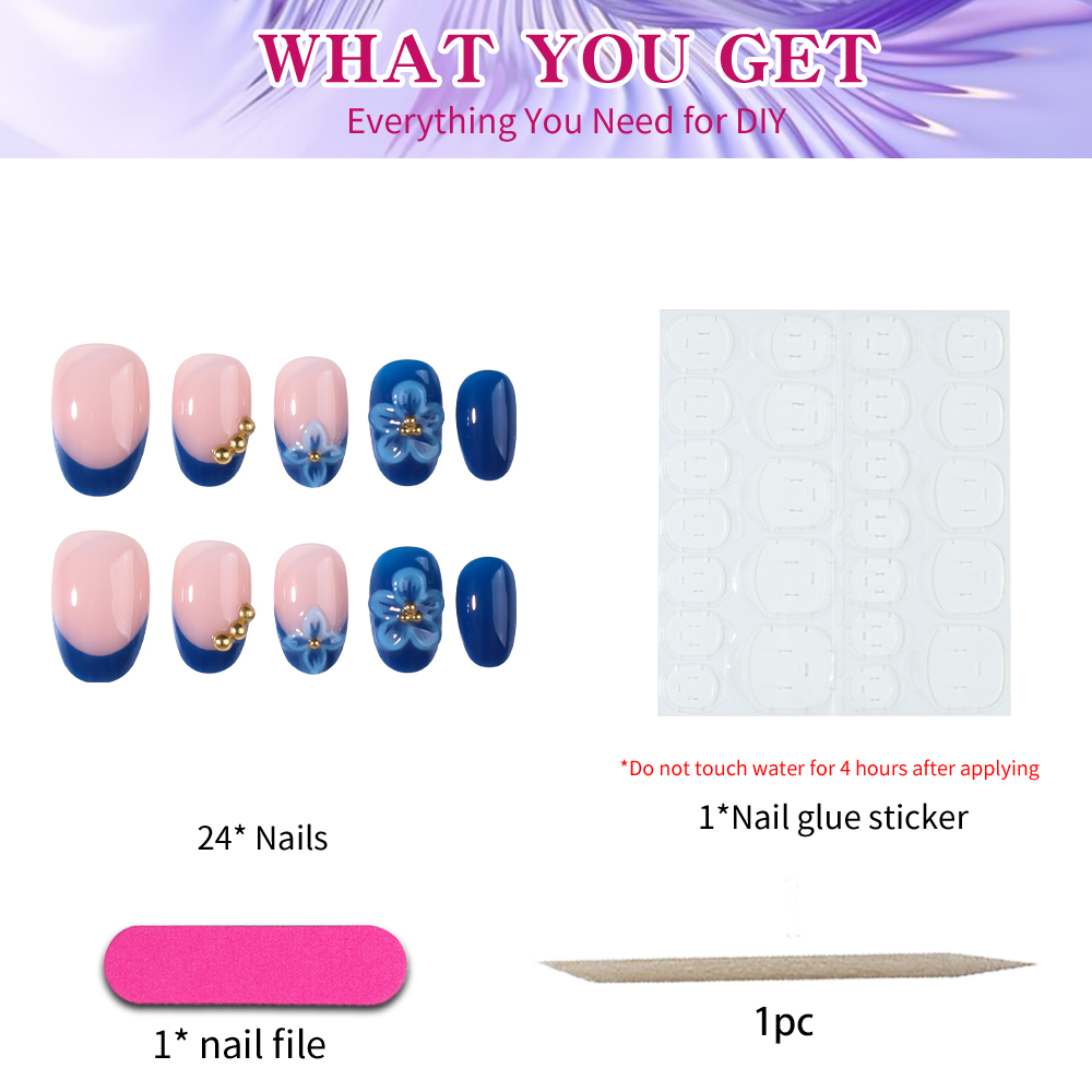 สติกเกอร์ติดเล็บเจล 3 มิติ รูป - Nail Art Halal บทวิจารณ์และราคา