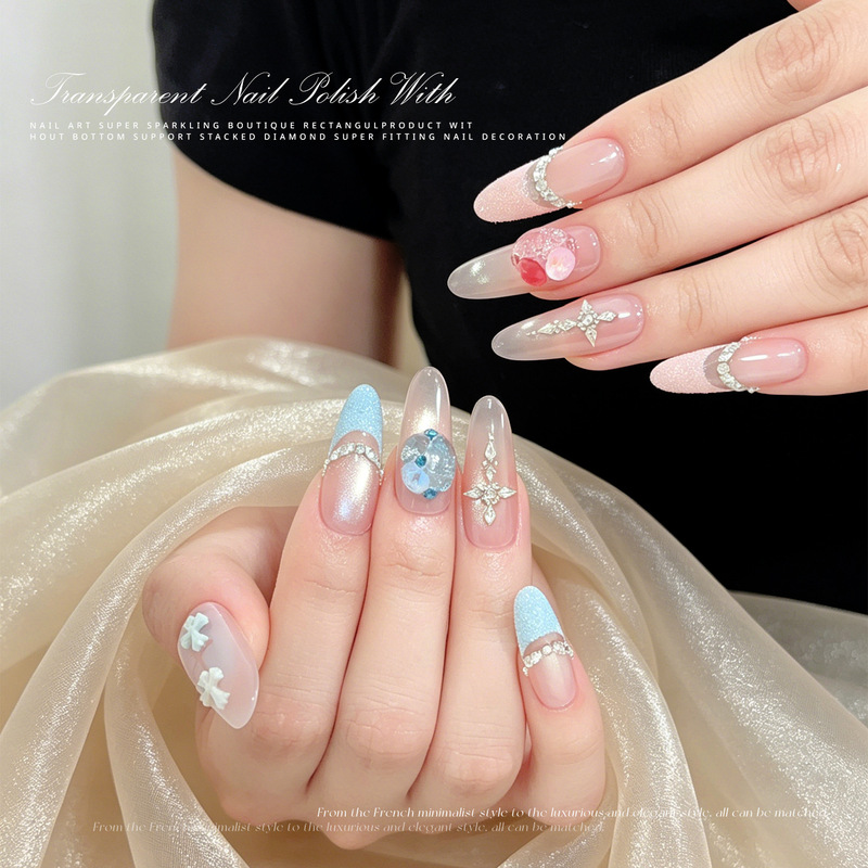 3 ชิ้น เจลทาเล็บแบบไม่ต้องเช็ด - Nail Art Viral บทวิจารณ์และราคา
